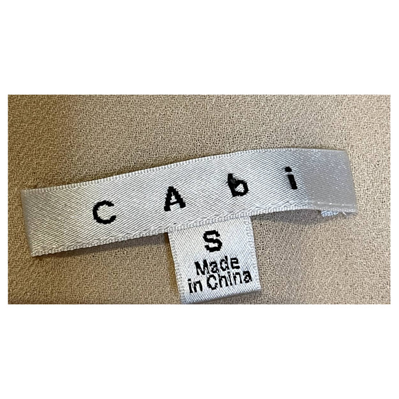 Cabi Cami Lace Overlay Tank Top‎ Scoop Neck Adjustable Strap Women Size Small - Picture 2 of 7